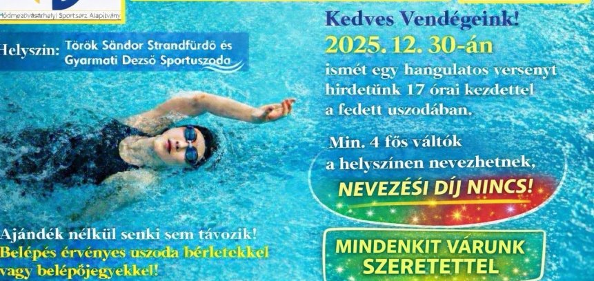 Évzáró éjszakai fürdőzés 2025.12.30.