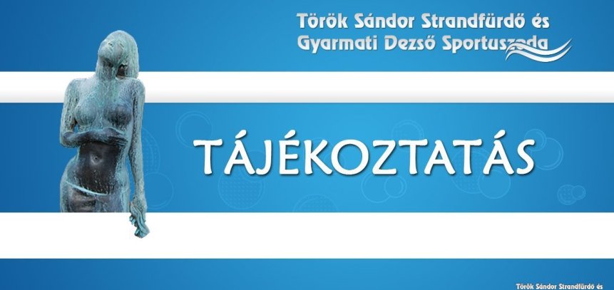 Korlátozások hétvégi úszóverseny miatt