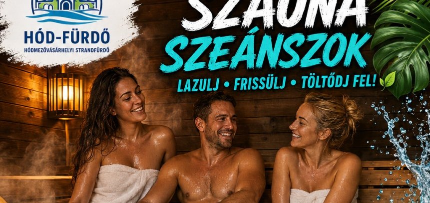 Szauna szeánszok - 2026.08.22