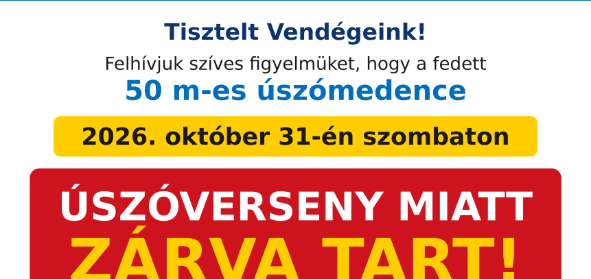 Korlátozások úszóverseny miatt - szombat